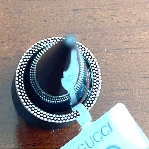 Gucci NWT G Cube Ring Sterling Silver Sz 6 3/4 - Picture 13 of 16